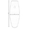 Uniquewise Tall Cylinder Bamboo Floor Vase Decorative Accent for Hotel Lobbies and Spa, Perfect Decor for Living Room or Hallway